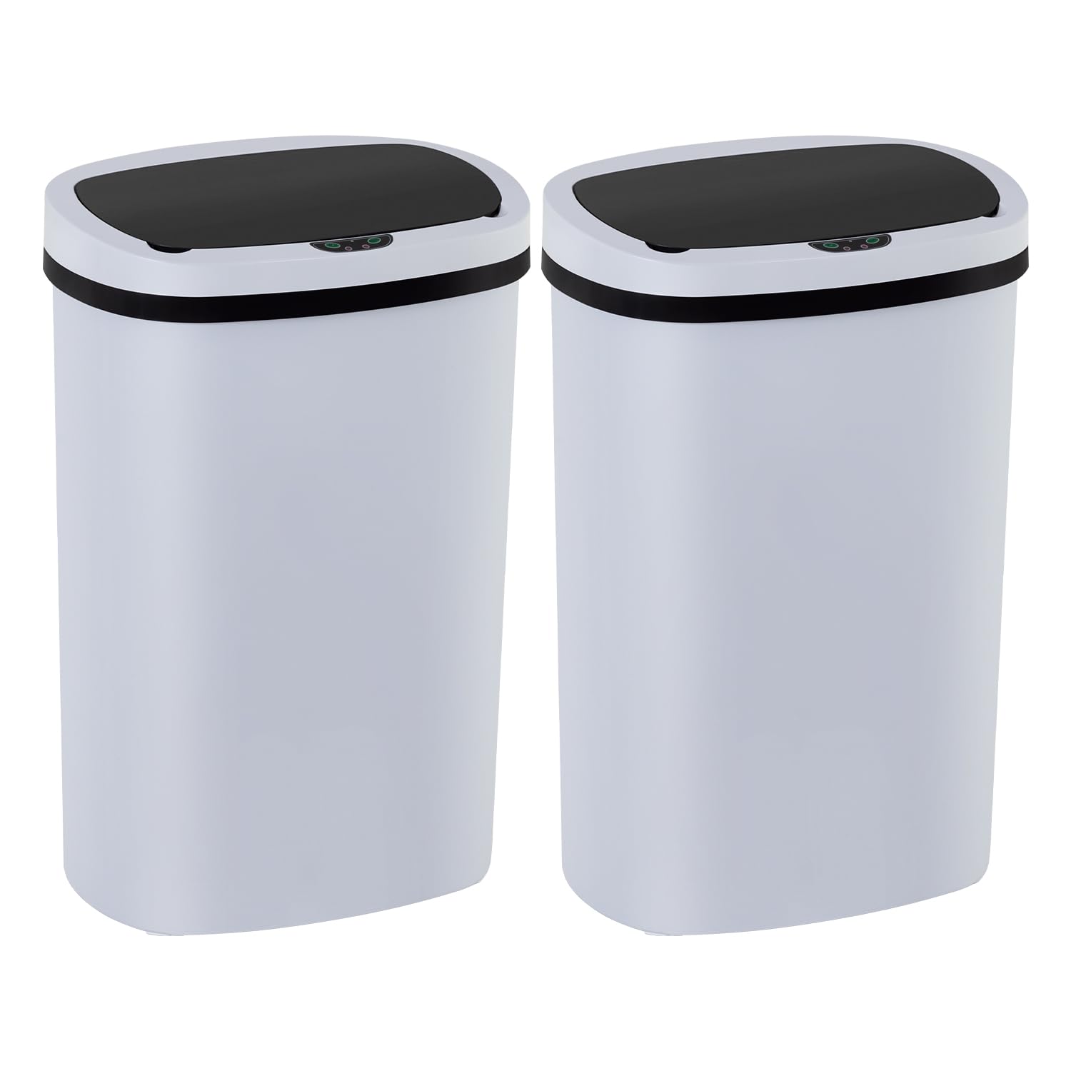 PayLessHere 13 Gallon Trash Can Kitchen Trash Can Automatic Garbage Can with Lid Touch Free High-Capacity Motion Sensor for Home